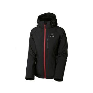 ORORO Classic Heated Jacket (Black with Red Zipper) SIZE SMALL